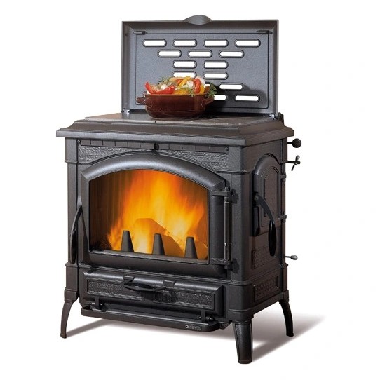 Poêle à bois La Nordica Isotta con cerchi Evo 11,9 kW